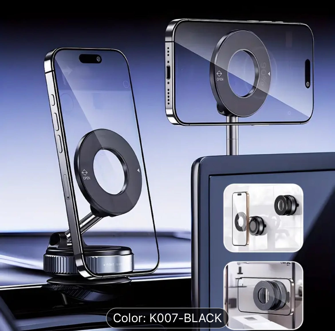 360° Rotating Magnetic Phone Holder